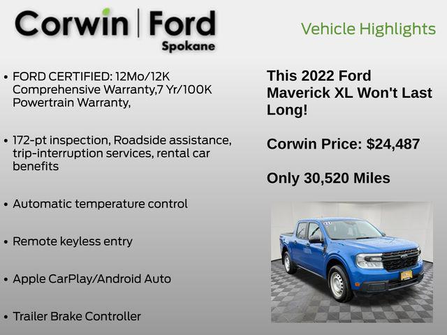 2022 Ford Maverick XL