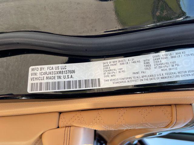 2021 Jeep Grand Cherokee Summit Reserve 4x4