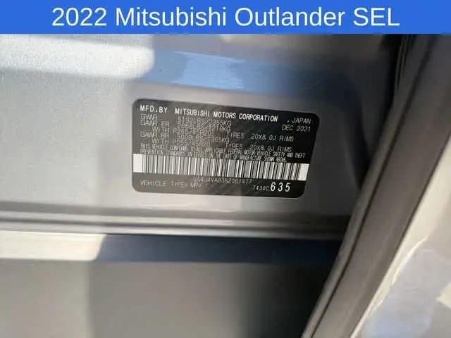 2022 Mitsubishi Outlander SEL Special Edition S-AWC