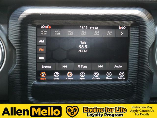 2021 Jeep Wrangler Sahara 4x4