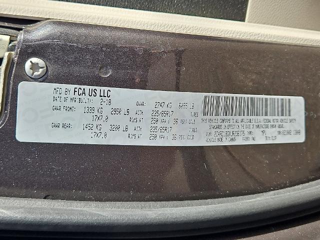 2018 Chrysler Pacifica Touring L