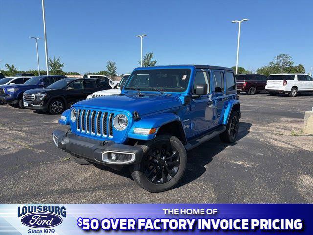 2021 Jeep Wrangler 4xe Unlimited Sahara 4x4 for sale in Louisburg, KS