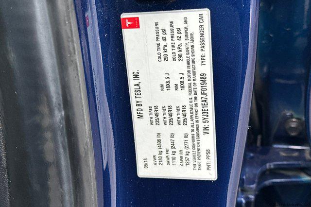 2018 Tesla Model 3 Long Range