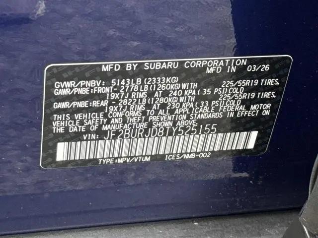 2026 Subaru Outback Touring XT
