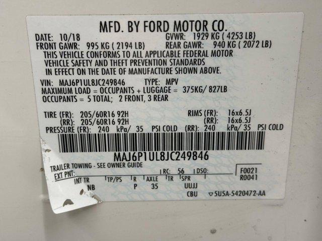 2018 Ford EcoSport SE