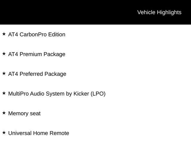 2023 GMC Sierra 1500 4WD Crew Cab Short Box AT4