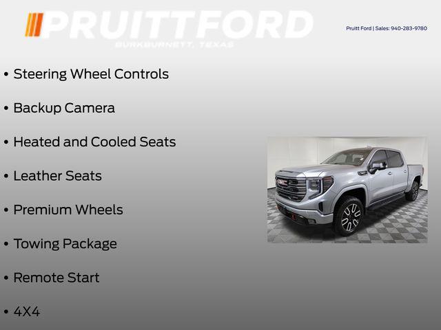 2023 GMC Sierra 1500 4WD Crew Cab Short Box AT4