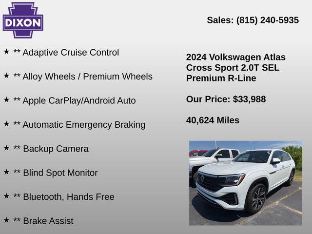 2024 Volkswagen Atlas Cross Sport 2.0T SEL Premium R-Line