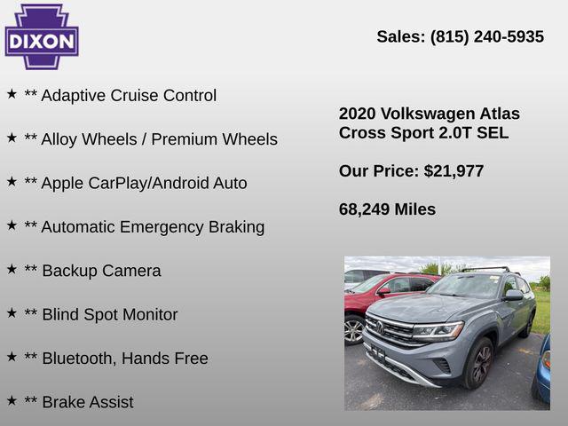 2020 Volkswagen Atlas Cross Sport 2.0T SEL