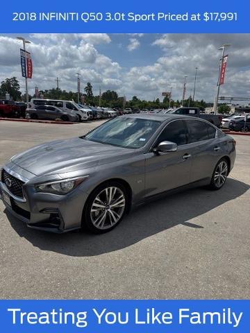 2018 INFINITI Q50 3.0t SPORT for sale in Conroe, TX