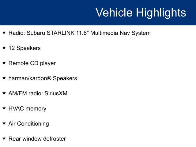 2023 Subaru Legacy Touring XT