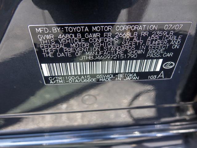 2007 Lexus ES 350 Base