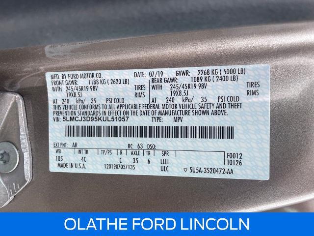 2019 Lincoln MKC Reserve