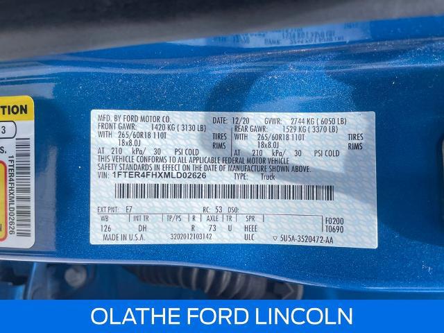 2021 Ford Ranger LARIAT