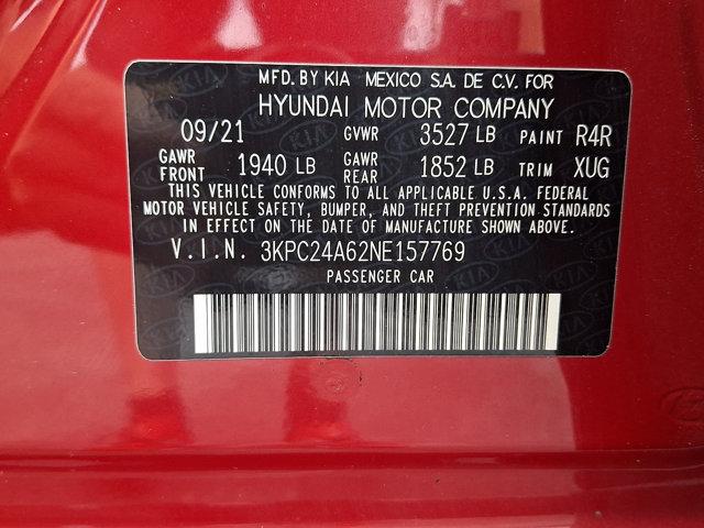 2022 Hyundai Accent SE