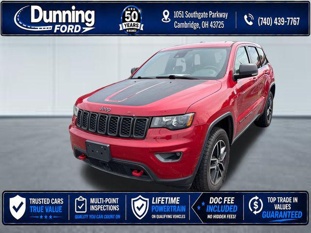 2018 Jeep Grand Cherokee Trailhawk 4x4 for sale near Cambridge, OH