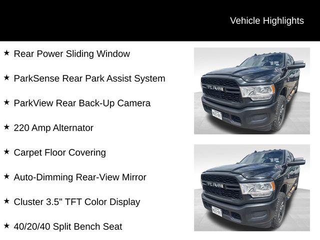 2022 Ram 2500 Tradesman Crew Cab 4x4 6'4" Box