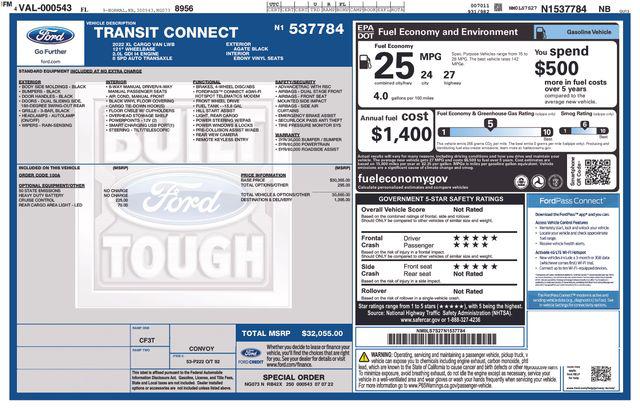 2022 Ford Transit Connect XL Cargo Van