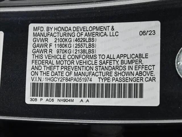 2023 Honda Accord Hybrid Touring
