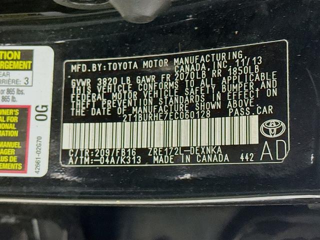 2014 Toyota Corolla L