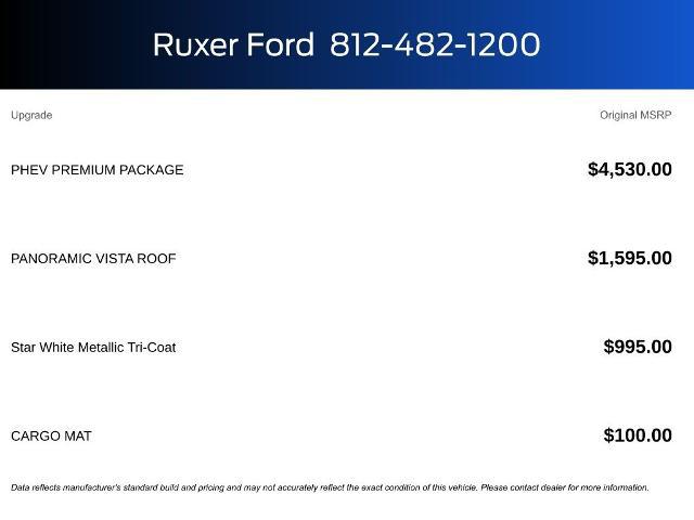 2025 Ford Escape PHEV