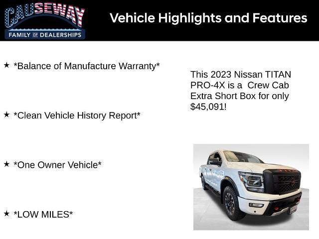 2023 Nissan Titan Crew Cab PRO-4X 4x4