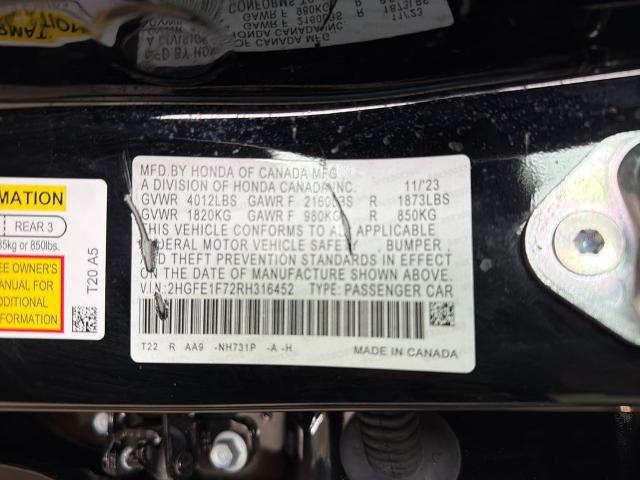 2024 Honda Civic EX