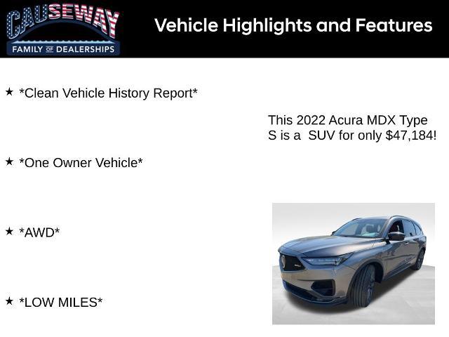 2022 Acura MDX Type S