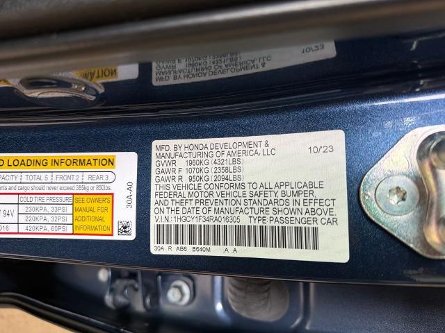 2024 Honda Accord EX