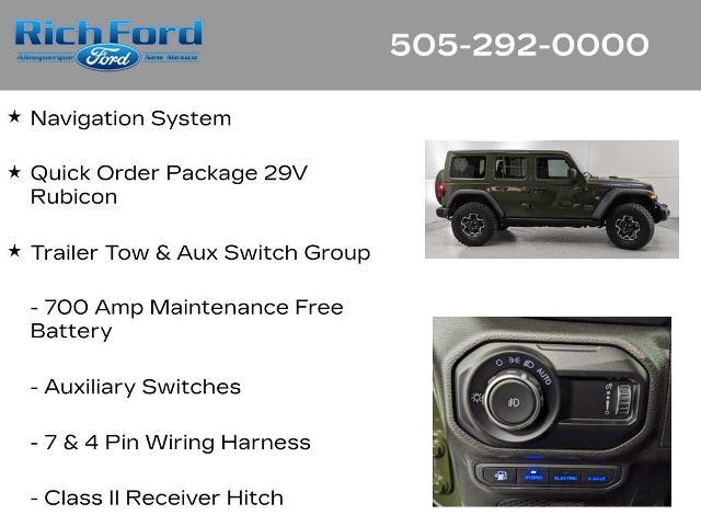 2023 Jeep Wrangler 4xe Rubicon 4x4