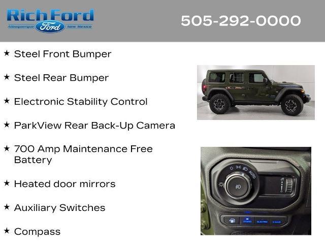 2023 Jeep Wrangler 4xe Rubicon 4x4