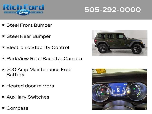 2023 Jeep Wrangler 4xe Rubicon 4x4