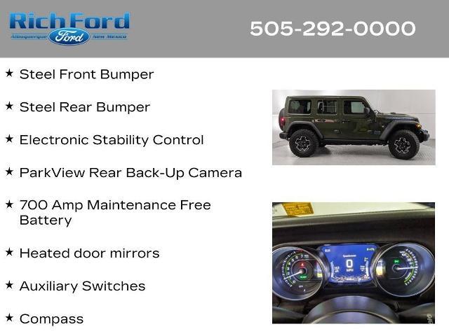 2023 Jeep Wrangler 4xe Rubicon 4x4