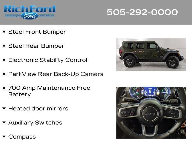 2023 Jeep Wrangler 4xe Rubicon 4x4