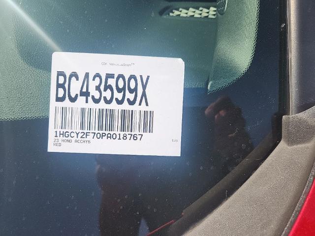 2023 Honda Accord Hybrid Sport-L