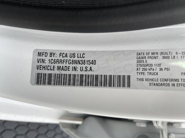 2022 Ram 1500 Big Horn Crew Cab 4x4 5'7" Box