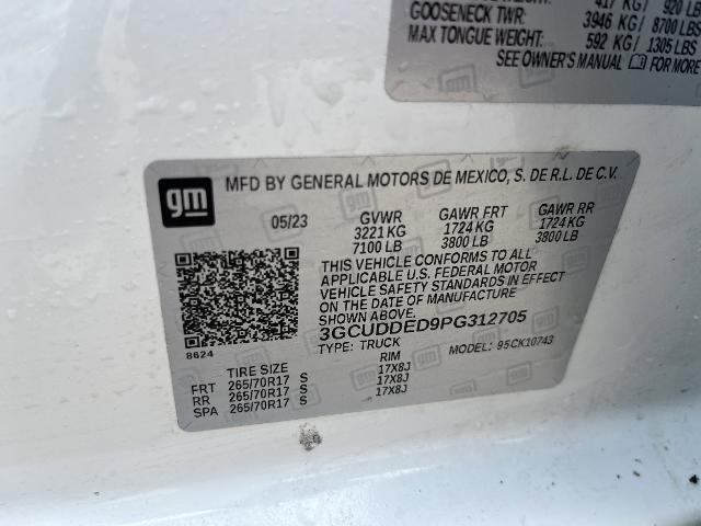 2023 Chevrolet Silverado 1500 4WD Crew Cab Standard Bed LT