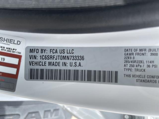 2021 Ram 1500 Laramie Crew Cab 4x4 5'7" Box