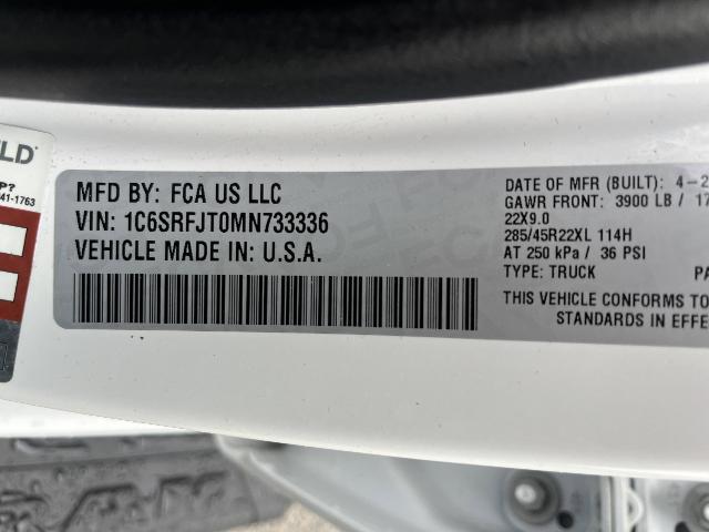 2021 Ram 1500 Laramie Crew Cab 4x4 5'7" Box