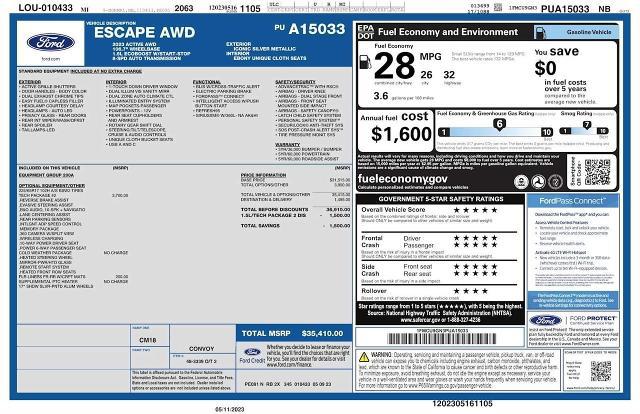 2023 Ford Escape Active