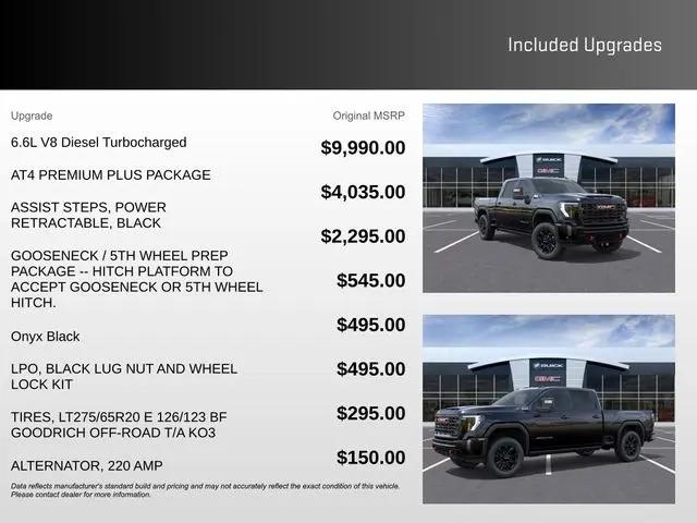 2026 GMC Sierra 2500HD Crew Cab, Standard Bed, AT4, 4WD