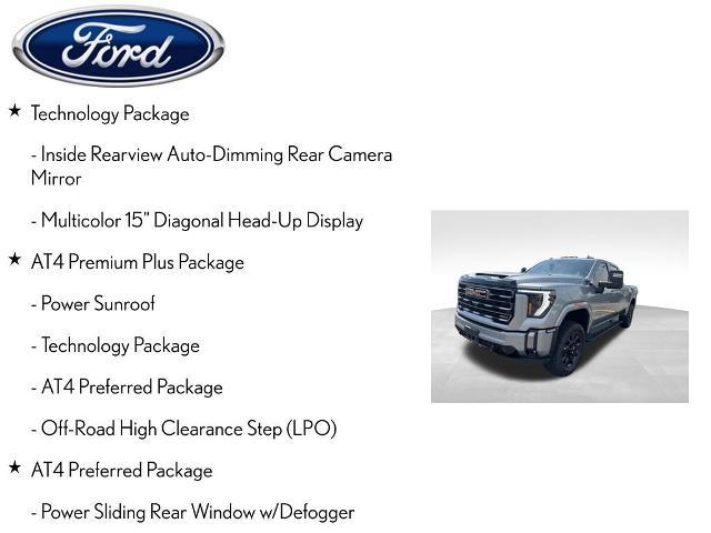 2024 GMC Sierra 2500HD 4WD Crew Cab Standard Bed AT4