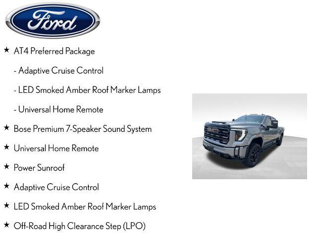 2024 GMC Sierra 2500HD 4WD Crew Cab Standard Bed AT4
