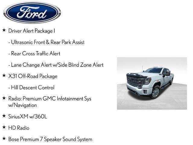 2020 GMC Sierra 2500HD 4WD Crew Cab Standard Bed Denali