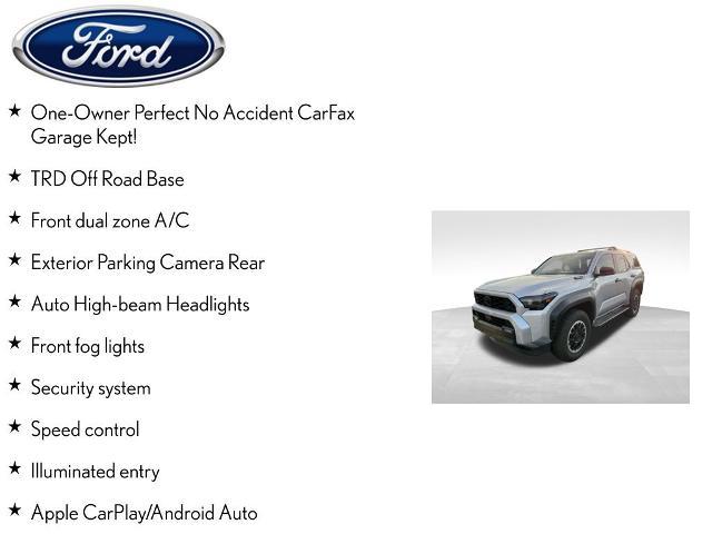 2025 Toyota 4Runner TRD Off Road