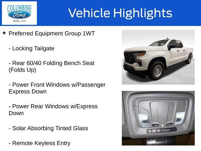 2024 Chevrolet Silverado 1500 4WD Double Cab Standard Bed WT