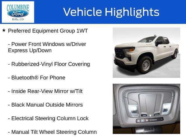 2024 Chevrolet Silverado 1500 4WD Double Cab Standard Bed WT