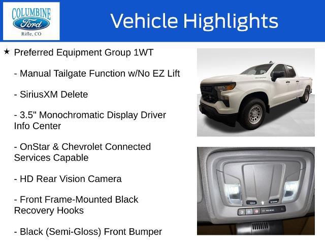 2024 Chevrolet Silverado 1500 4WD Double Cab Standard Bed WT
