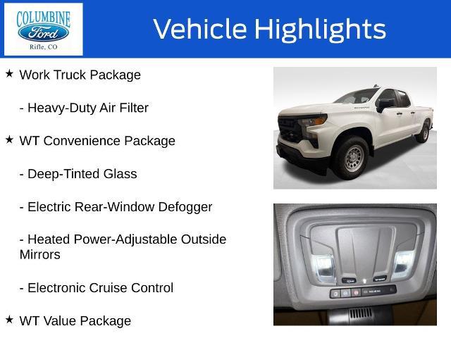 2024 Chevrolet Silverado 1500 4WD Double Cab Standard Bed WT