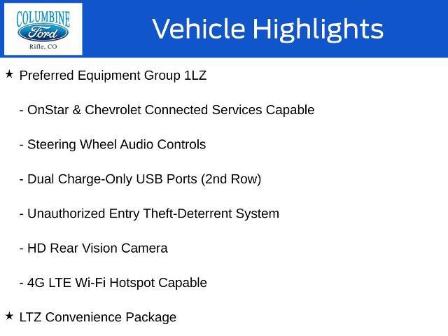 2020 Chevrolet Silverado 2500HD 4WD Crew Cab Standard Bed LTZ